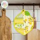 In The Hoop Lemon Coaster & Hot Pad Project