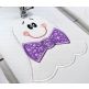 Ghost Bow Tie Applique | Machine Embroidery Designs by JuJu