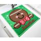 Gingerbread Boy Peeking Applique | Machine Embroidery Designs by JuJu