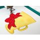 Megaphone Bow Applique | Machine Embroidery Designs by JuJu