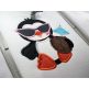 Penguin Girl Coconut Drink Applique | Machine Embroidery Designs by JuJu