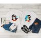 Penguin Girl Coconut Drink Applique | Machine Embroidery Designs by JuJu