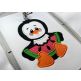 Penguin Boy Watermelon Applique | Machine Embroidery Designs by JuJu