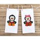 Penguin Boy Watermelon Applique | Machine Embroidery Designs by JuJu