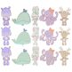All The Critters 2 Applique Machine Embroidery Designs by JuJu 