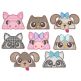 Animal Peekers 7 Machine Embroidery Designs by JuJu