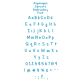 Asparagus Embroidery Font | Machine Embroidery Designs by JuJu