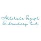Attitude Script Font Digital Embroidery Machine Designs by JuJu