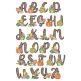 Autumn Applique Alphabet | Machine Embroidery Designs by JuJu