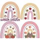 Autumn Boho Rainbows | Machine Embroidery Designs by JuJu	