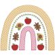 Autumn Boho Rainbows | Machine Embroidery Designs by JuJu	