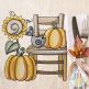 Autumn Chair Pumpkins Embroidery Design | Designs by JuJu
                            