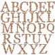 Autumn Flora Monogram | Machine Embroidery Designs by JuJu