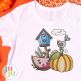 Autumn Pumpkin Birdhouse Embroidery Design | Designs by JuJu