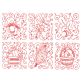 Autumn Quilt Blocks 2 Machine Embroidery Designs by JuJu