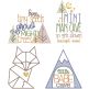 Baby Adventure Word Art 1 | Machine Embroidery Designs by JuJu