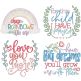 Baby Blessings 10 | Machine Embroidery Designs by JuJu