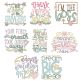 Baby Blessings 1 Machine Embroidery Designs by JuJu

