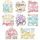 Baby Blessings 2 Machine Embroidery Designs by JuJu
