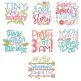 Baby Blessings 8 Machine Embroidery Designs by JuJu