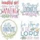 Baby Blessings 9 | Machine Embroidery Designs by JuJu