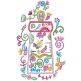 Baby Fever Doodles Machine Embroidery Designs by JuJu