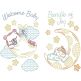 Baby Greeting Cards 1 Digital Embroidery Designs by JuJu