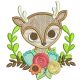 Baby Woodland Laurels Machine Embroidery Designs By JuJu