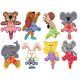 Ballerina Animals Applique Machine Embroidery Designs by JuJu