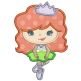 Ballerina Princess Applique Machine Embroidery Designs By JuJu