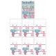 Ballerina Elephant Birth Announcement Template Machine Embroidery Designs by JuJu