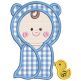 Bathtime Babies Applique Machine Embroidery Designs by JuJu 