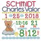 Bear Cloud Birth Announcement Template Machine Embroidery Designs by JuJu