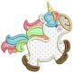Be A Unicorn Machine Embroidery Designs By JuJu