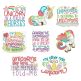 Be A Unicorn Machine Embroidery Designs By JuJu
