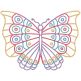 Beautiful Butterflies Machine Embroidery Designs by JuJu