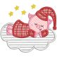 Bedtime Animals Applique 1 | Machine Embroidery Designs by JuJu