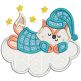 Bedtime Animals Applique 2 | Machine Embroidery Designs by JuJu