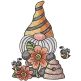 Bee Gnome Hive | Machine Embroidery Designs by JuJu