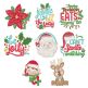 Be Jolly 1 Machine Embroidery Designs By JuJu
