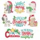 Be Jolly 2 Machine Embroidery Designs By JuJu
