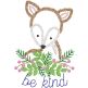 Be Kind Critters Sketch 1 | Machine Embroidery Designs by JuJu