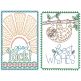 Best Wishes Greeting Cards 1 | Machine Embroidery Designs by JuJu