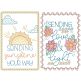 Best Wishes Greeting Cards 3 | Machine Embroidery Designs by JuJu