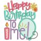 Birthday Bash Machine Embroidery Designs by JuJu