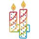 Birthday Numbers Applique Machine Embroidery Designs By JuJu