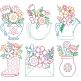 Blossoming Spring | Machine Embroidery Designs by JuJu