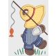 Bonnet Bears Boys Applique Machine Embroidery Designs by JuJu 