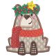 Boxy Christmas Critters Machine Embroidery Designs by JuJu