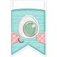 Boy Monster Flags | Machine Embroidery Designs by JuJu